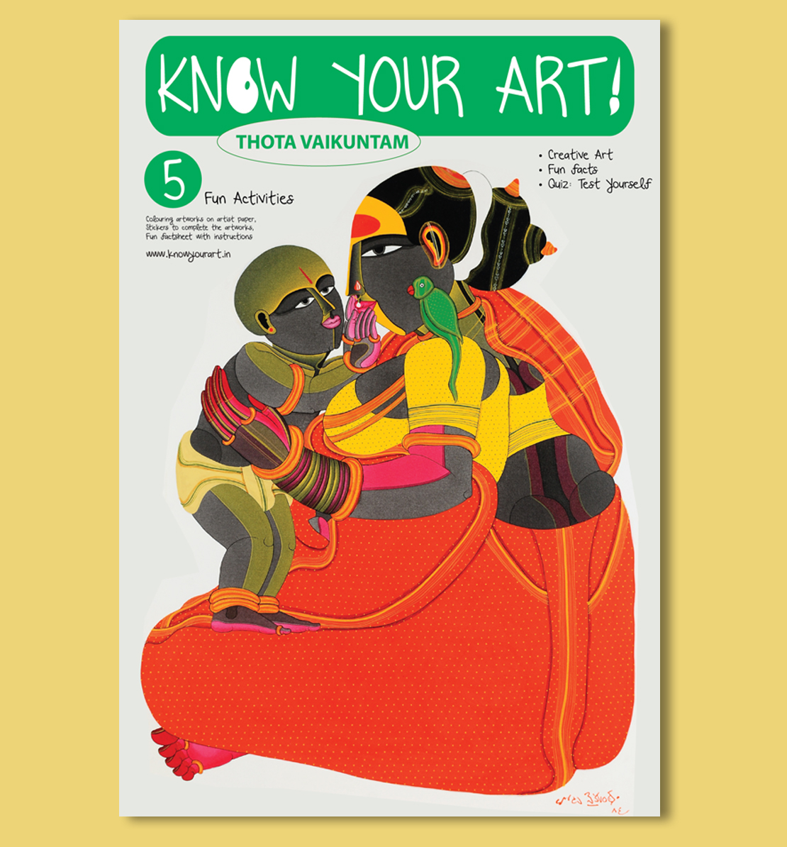 Know Your Art - DIY Kit - Thota Vaikuntam